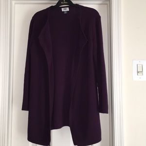 Old Navy Purple Open Cardigan Sweater Size Small